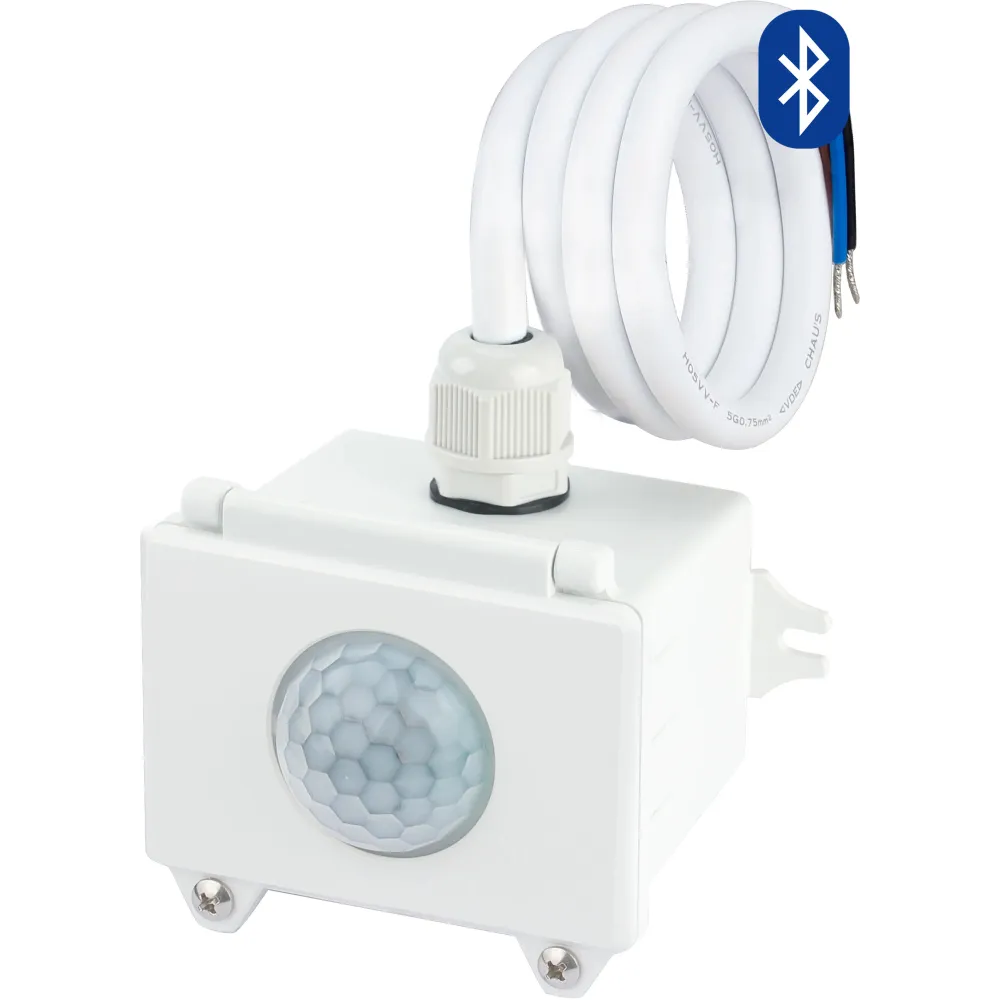 Détecteur Duo PIR/HF HYTRONIK IP65 DALI Grande hauteur en Saillie SENSOR Bluetooth