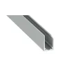 Aluminium profiel voor CLAREO 31x19 2m ADVANCE glasplaat