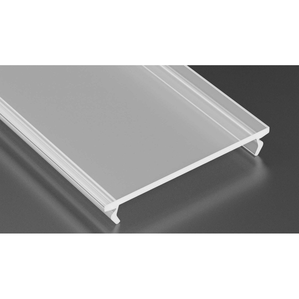 Diffuseur PC pour Profilé Alu 43x30 et 43x9 2m