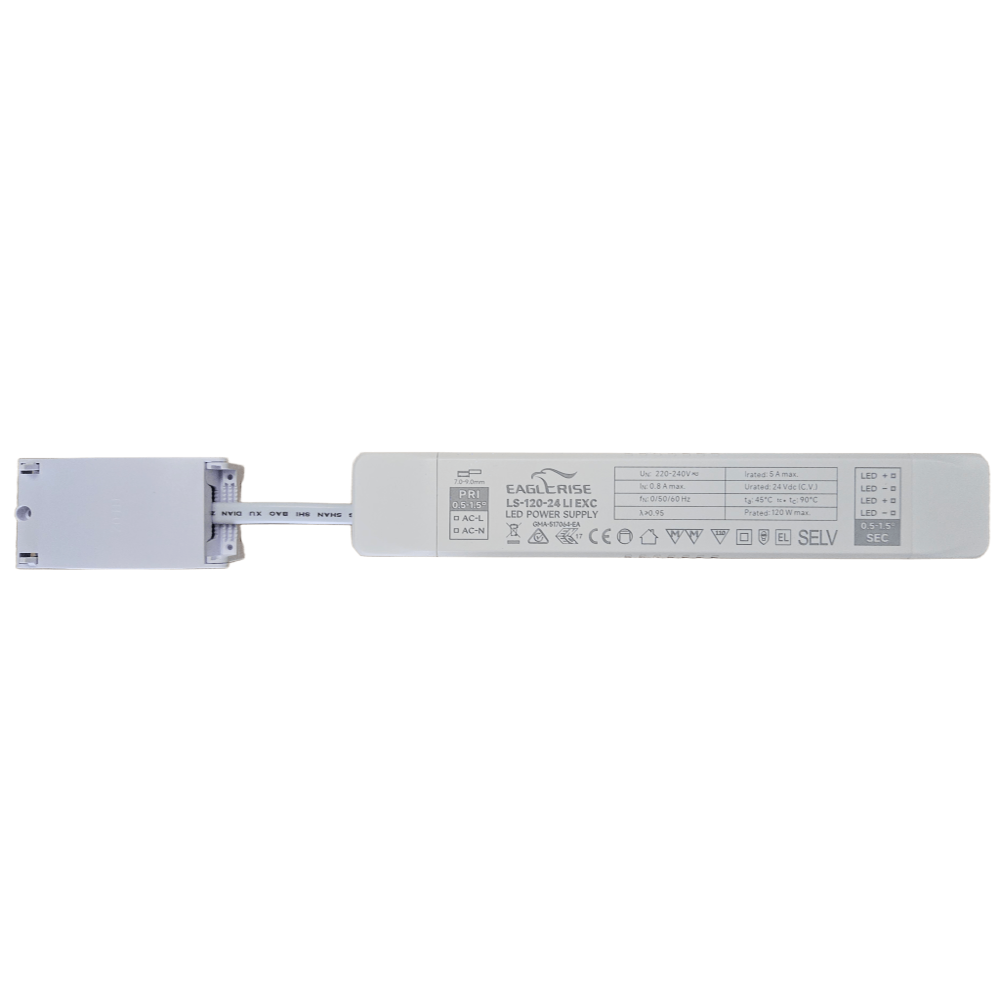 Driver ON/OFF Doorlussbaar EagleRise 24VDC 120W LS-120-24 LI EXC