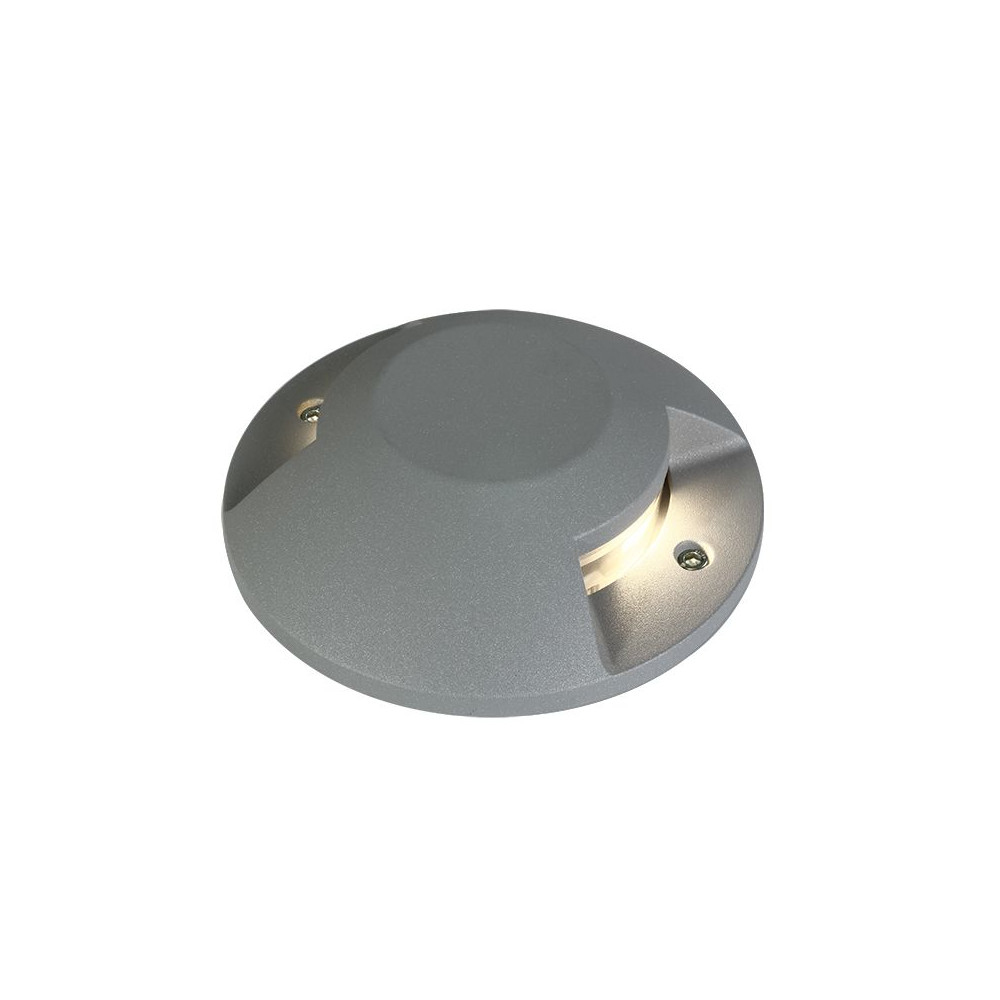 Bodeneinbauleuchte ZAMBELIS D200 12W IP67 DESIGN Grau Z69058B