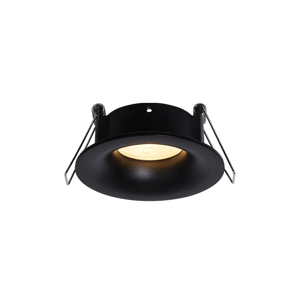 Spot Kap ZAMBELIS D68 GU10 IP65 DESIGN Zandwit Zwart S168