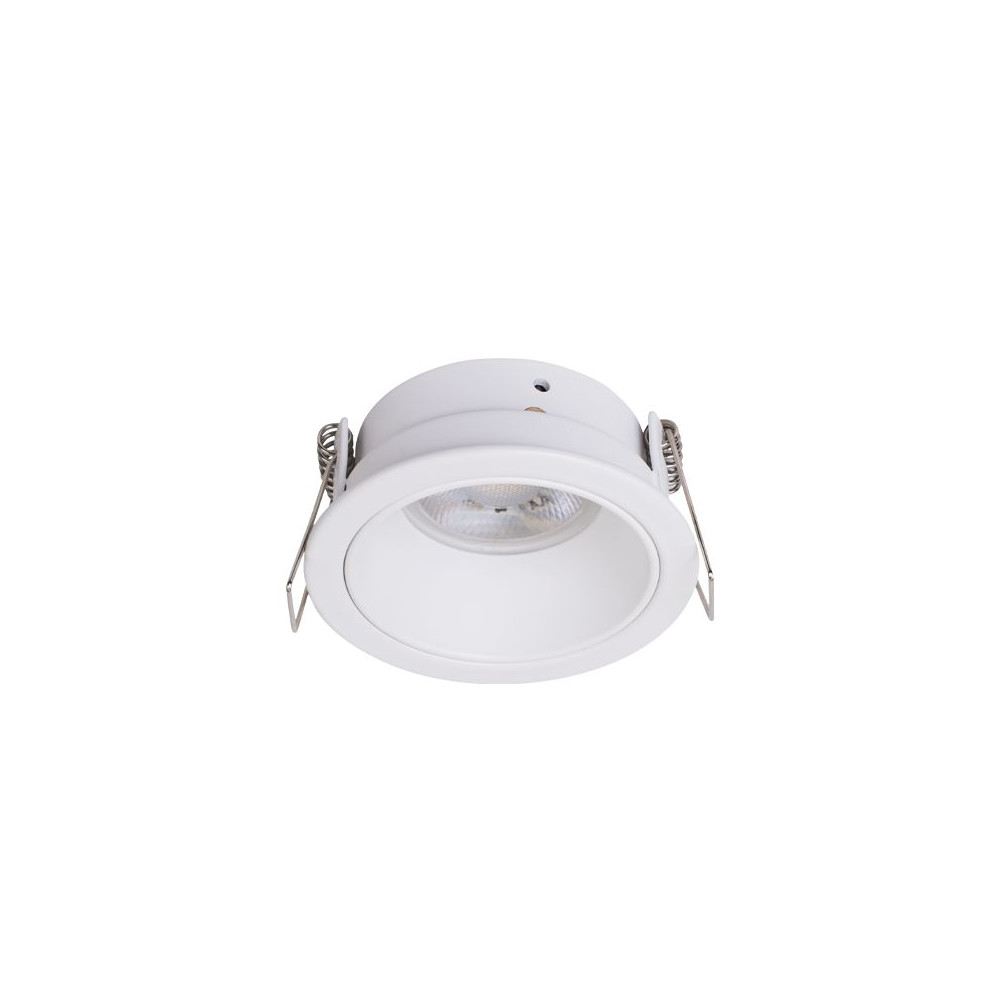 Spot-Einbaurahmen ZAMBELIS D70 GU10 DESIGN Weiß Sandgestrahlt S163