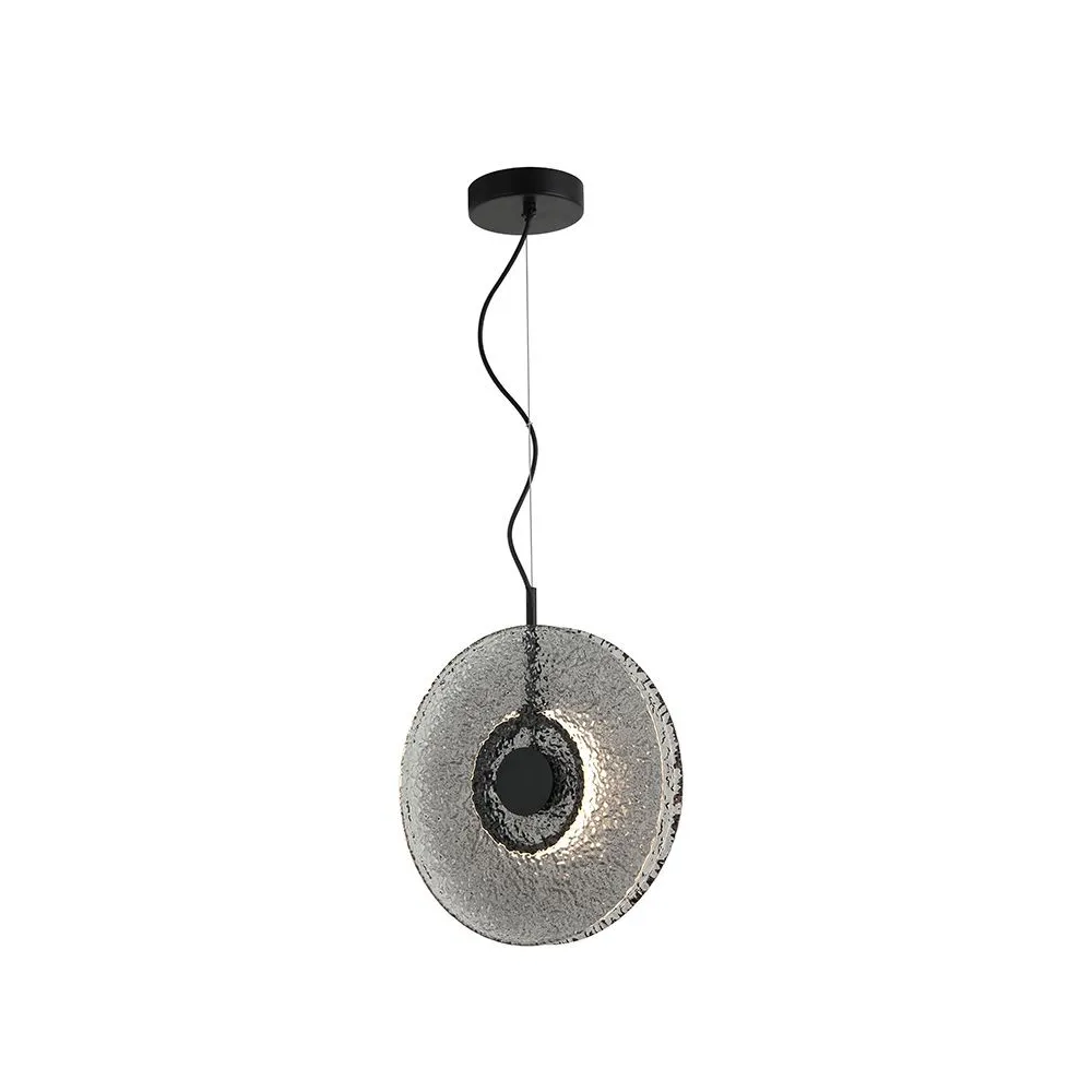 Pendelleuchte ZAMBELIS D350 11W DESIGN Mattschwarz 23074