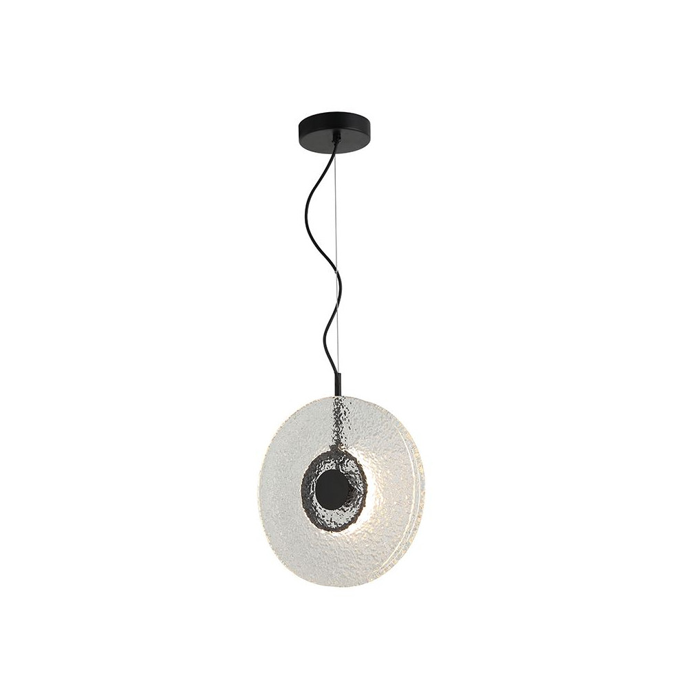 ZAMBELIS LED-Pendelleuchte D350 11W DESIGN Mattschwarz