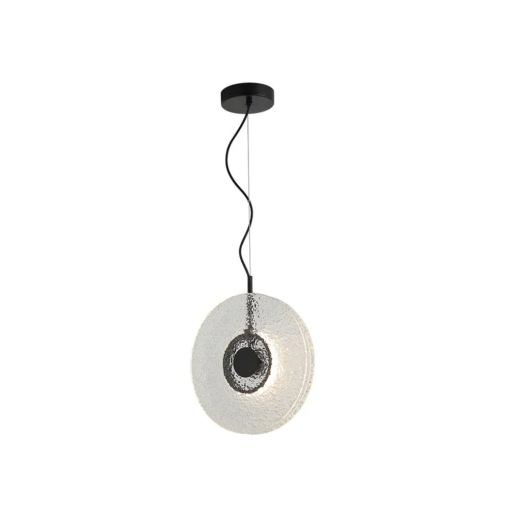 ZAMBELIS LED-Pendelleuchte D350 11W DESIGN Mattschwarz