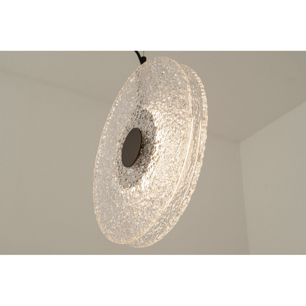 ZAMBELIS LED-Pendelleuchte D350 11W DESIGN Mattschwarz