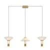 Suspension ZAMBELIS 28W Dimmable Direct/Indirect DESIGN Or Mat 23203