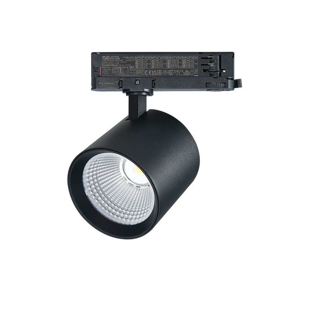 SpotRail ZAMBELIS 42W DESIGN Noir Sablé S203