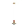 ZAMBELIS Pendant Light D140 8W Dimmable DESIGN Brass and Terracotta 25100