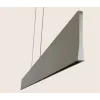 Suspension ZAMBELIS 40W Direct/Indirect Dimmable DESIGN Gris Brossé 25195