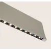 Hanglamp ZAMBELIS 40W Direct/Indirect Dimbaar DESIGN Geborsteld Grijs 25195
