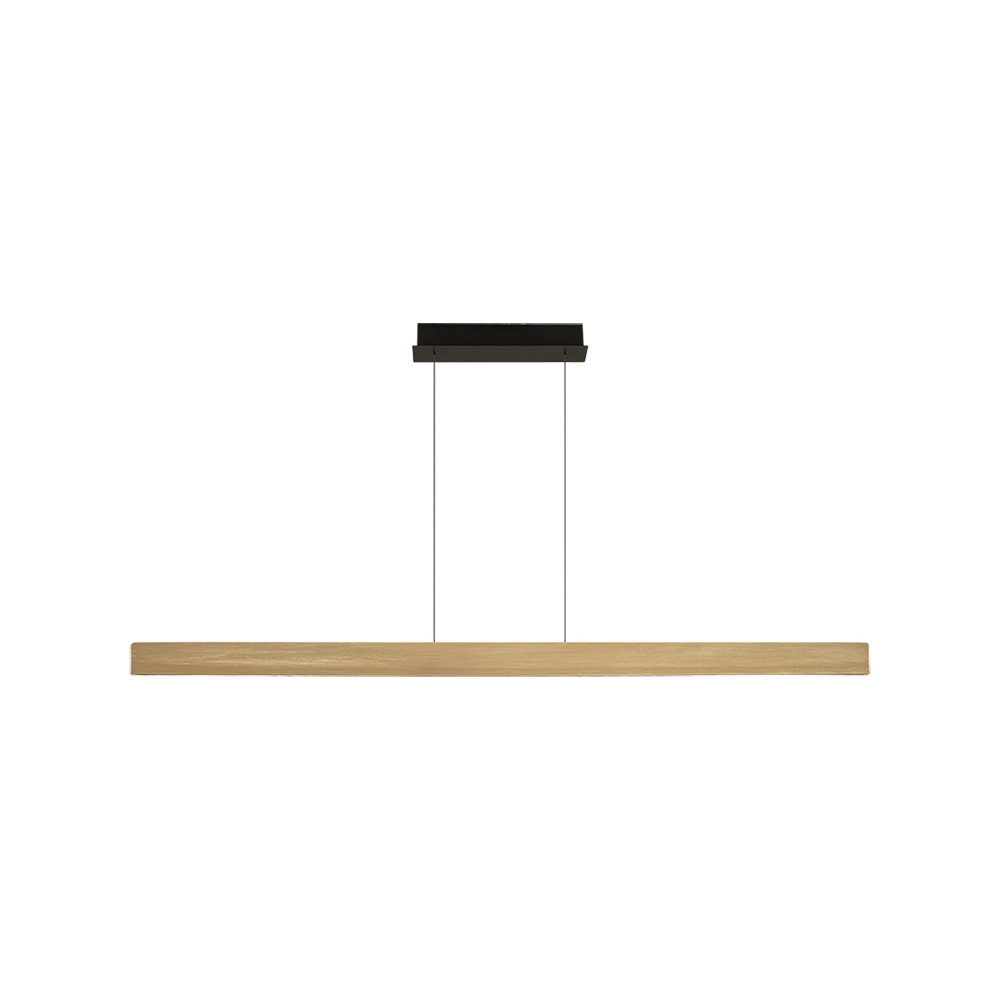 ZAMBELIS Pendant Light 46W Direct/Indirect Dimmable DESIGN Brushed Gold 25196