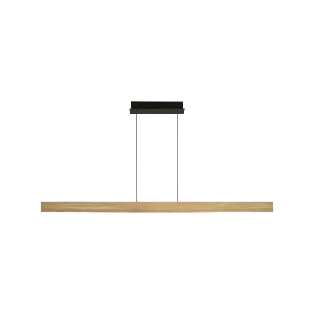 Pendelleuchte ZAMBELIS 46W Direkt/Indirekt Dimmbar DESIGN Gebürstetes Gold 25196
