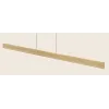 Hanglamp ZAMBELIS 46W Direct/Indirect Dimbaar DESIGN Geborsteld Goud 25196