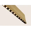 Pendelleuchte ZAMBELIS 46W Direkt/Indirekt Dimmbar DESIGN Gebürstetes Gold 25196