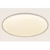 Plafonnier ZAMBELIS D650 56W CCT Dimmable DESIGN Blanc Sablé 25199