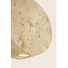 Pendelleuchte ZAMBELIS D100 3W DESIGN Naturstein und Gold 25336
