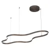 Hanglamp ZAMBELIS 95W Dimbaar DESIGN Geborsteld Koffie 25416