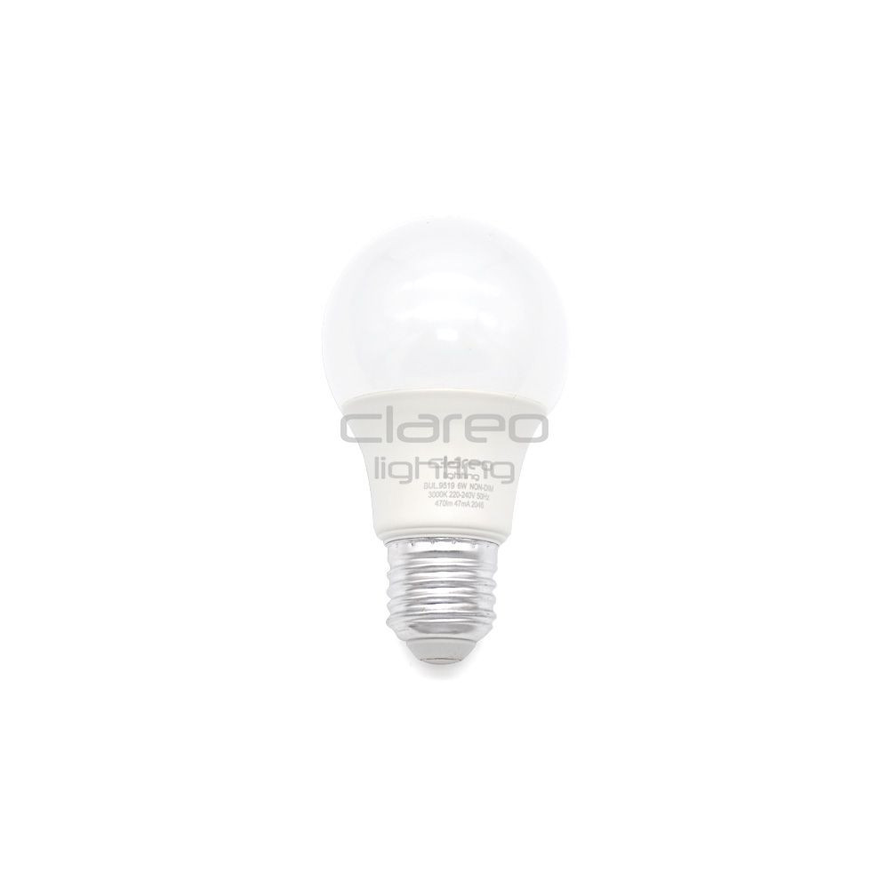 Bulbe LED E27 CLAREO 4,9W START Pack 50