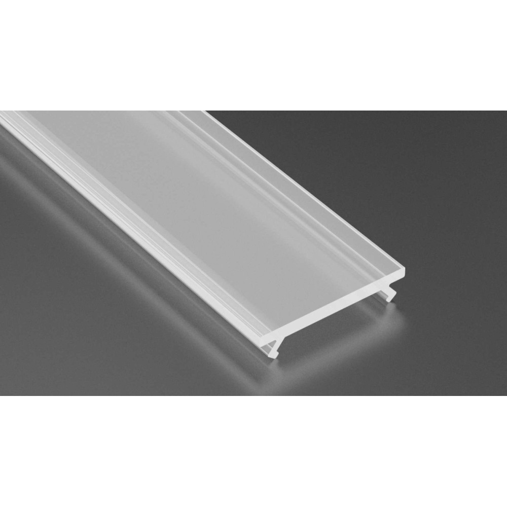 PC-Diffusor für Alu-Profil 16x9, 28x18, Winkel und Rund 2m