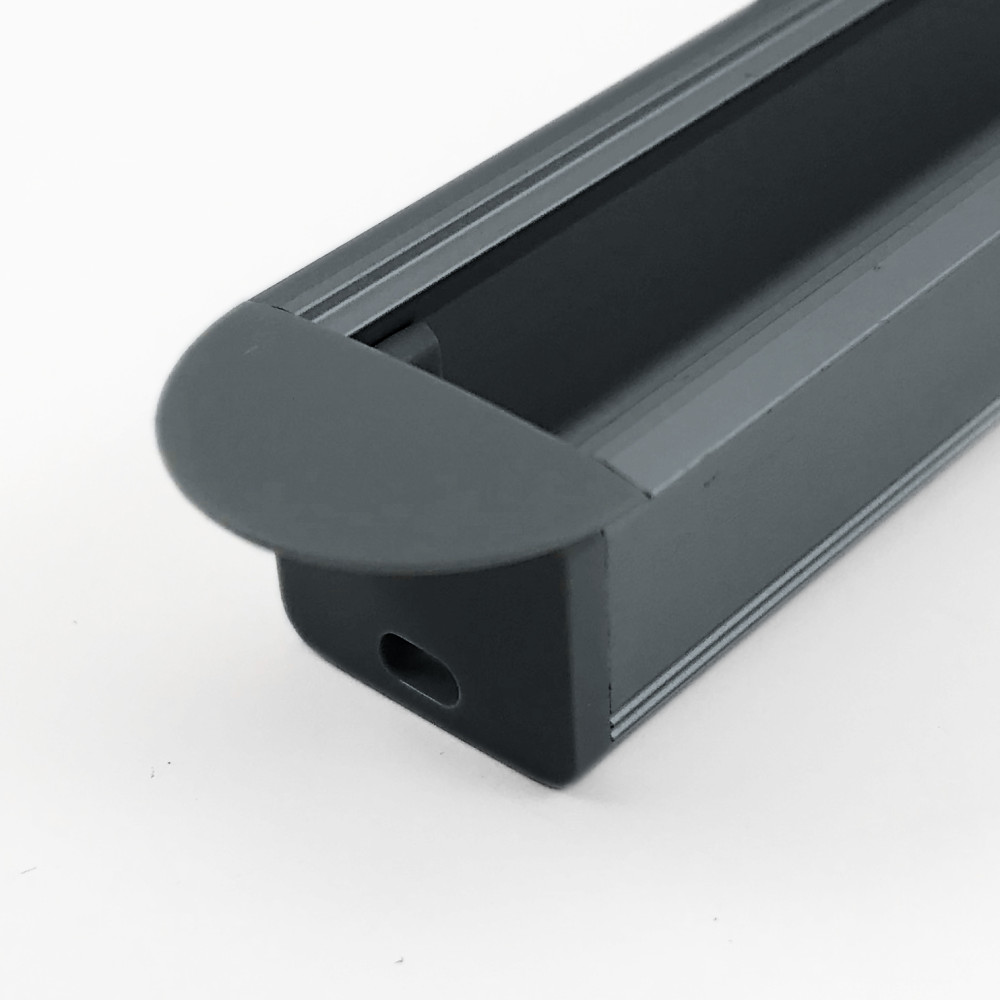 Eindkap voor Inbouwprofiel 17x16 ADVANCE 2 - Set van 10