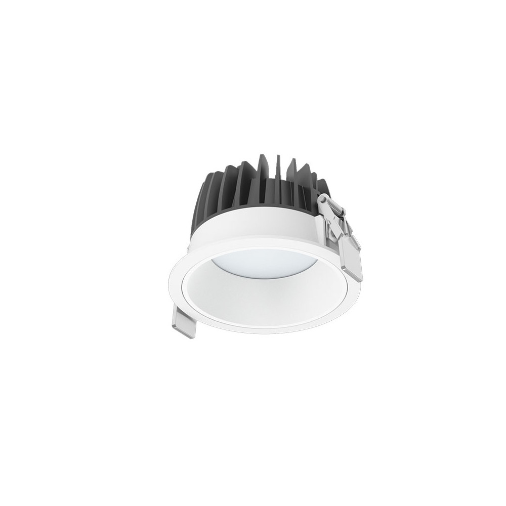 DownRay Encastré CLAREO 10W Prisma DESIGN 2 Blanc Sans Driver