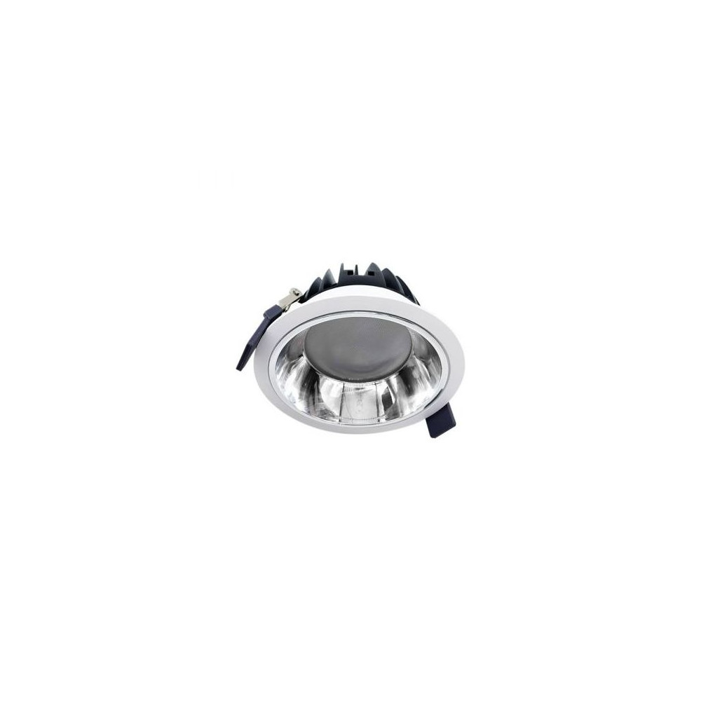 DownRay Encastré CLAREO 10W Prisma DESIGN 2 Blanc Sans Driver