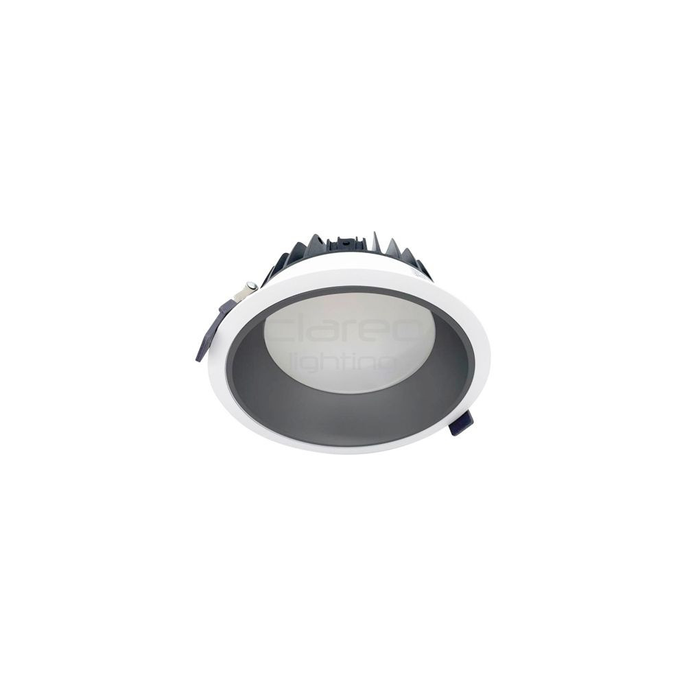 DownRay Encastré CLAREO 10W Prisma DESIGN 2 Blanc Sans Driver