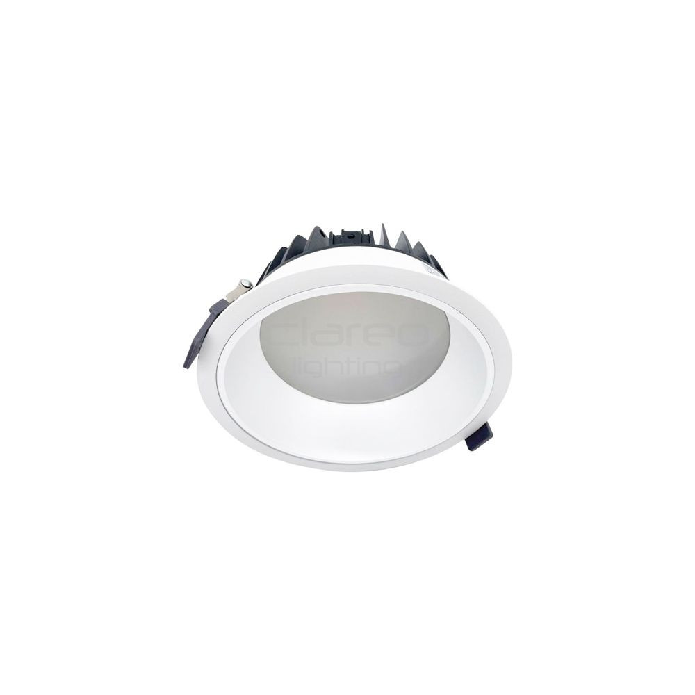DownRay Inbouw CLAREO 15W Prisma DESIGN 2 Wit Zonder Driver