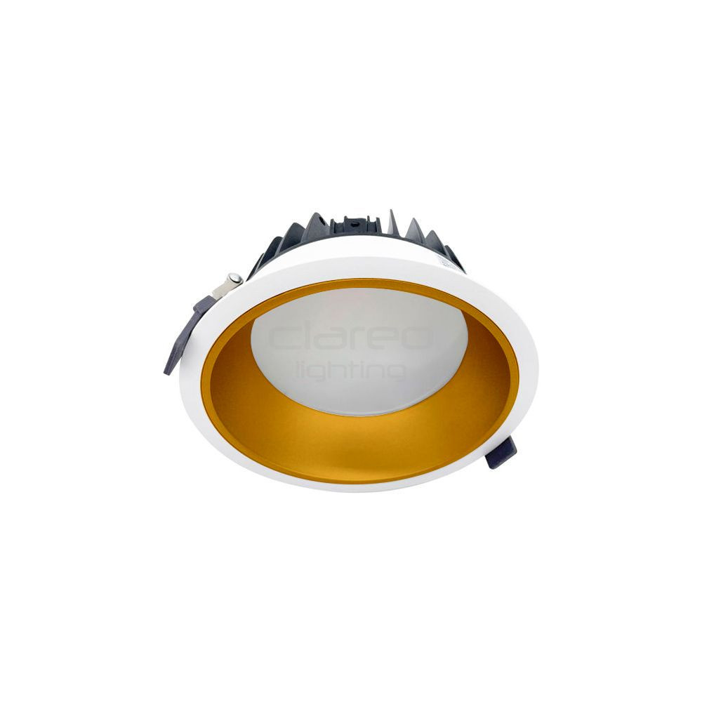 DownRay Inbouw CLAREO 15W Prisma DESIGN 2 Wit Zonder Driver