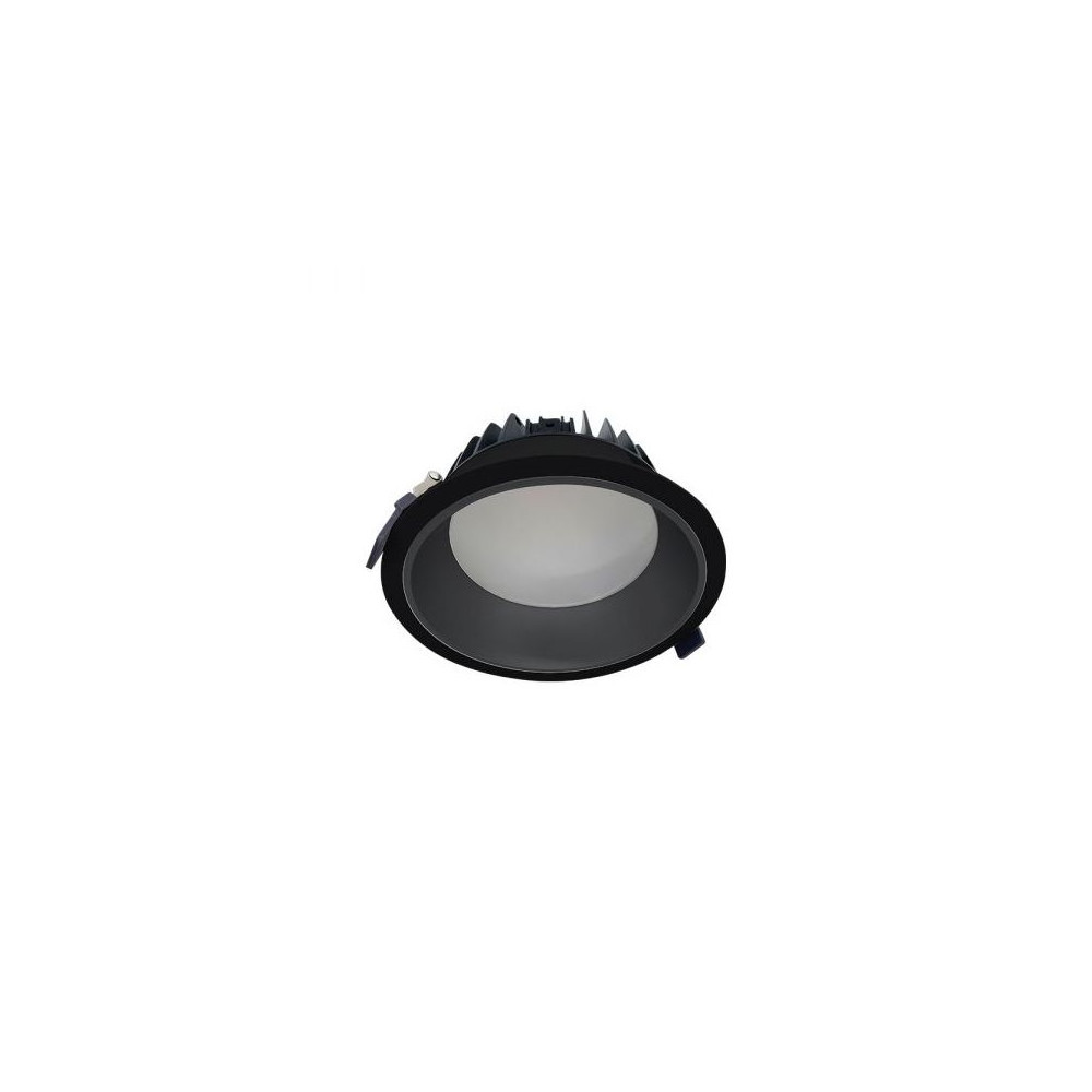 DownRay Einbau CLAREO 10W Prisma DESIGN 2 Schwarz Ohne Treiber