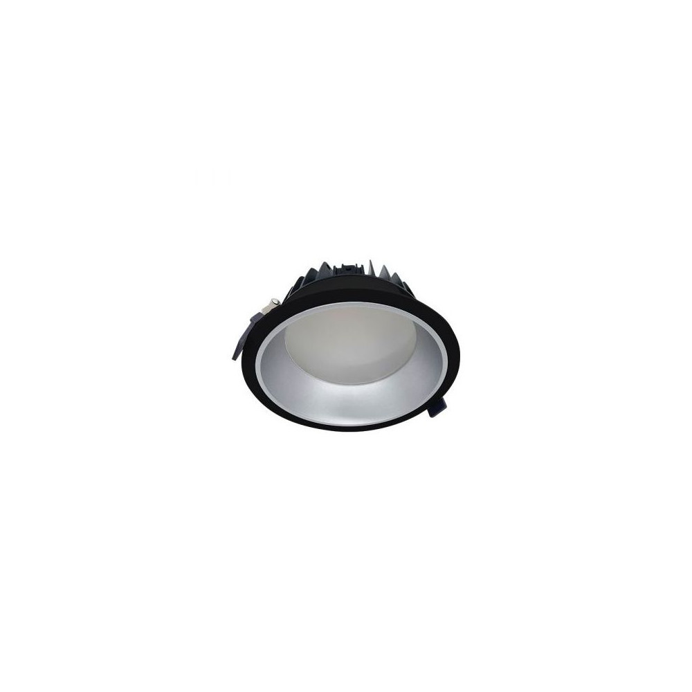 DownRay Encastré CLAREO 15W Prisma DESIGN 2 Noir Sans Driver
