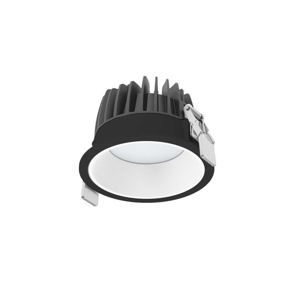 DownRay Encastré CLAREO 20W Prisma DESIGN 2 Noir Sans Driver
