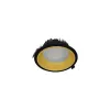 DownRay Inbouw CLAREO 40W Prisma DESIGN 2 Zwart Zonder Driver