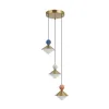Pendelleuchte ZAMBELIS D290 20W Dimmbar DESIGN Gebürstetes Messing 25101 FS