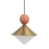 Suspension ZAMBELIS D290 20W Dimmable DESIGN Laiton Brossé 25101 FS