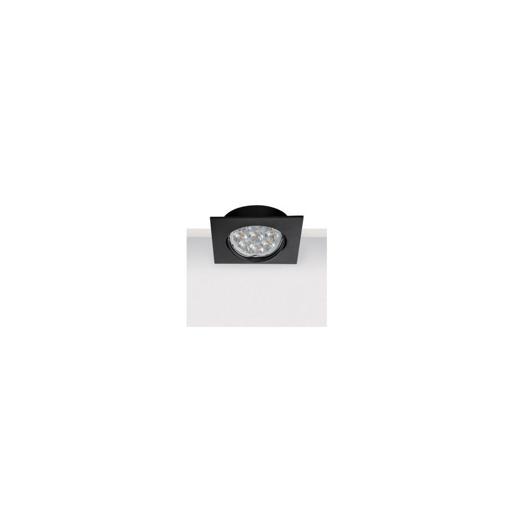 Quadratischer Spot-Reflektor ZAMBELIS GU10 DESIGN Schwarz Ohne Leuchtmittel S014