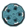 Waterdichte 5-polige connector CLAREO IP68