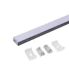 Aluminium Opbouwprofiel V-TAC 24x10 2m START Met Diffuser VT-8108