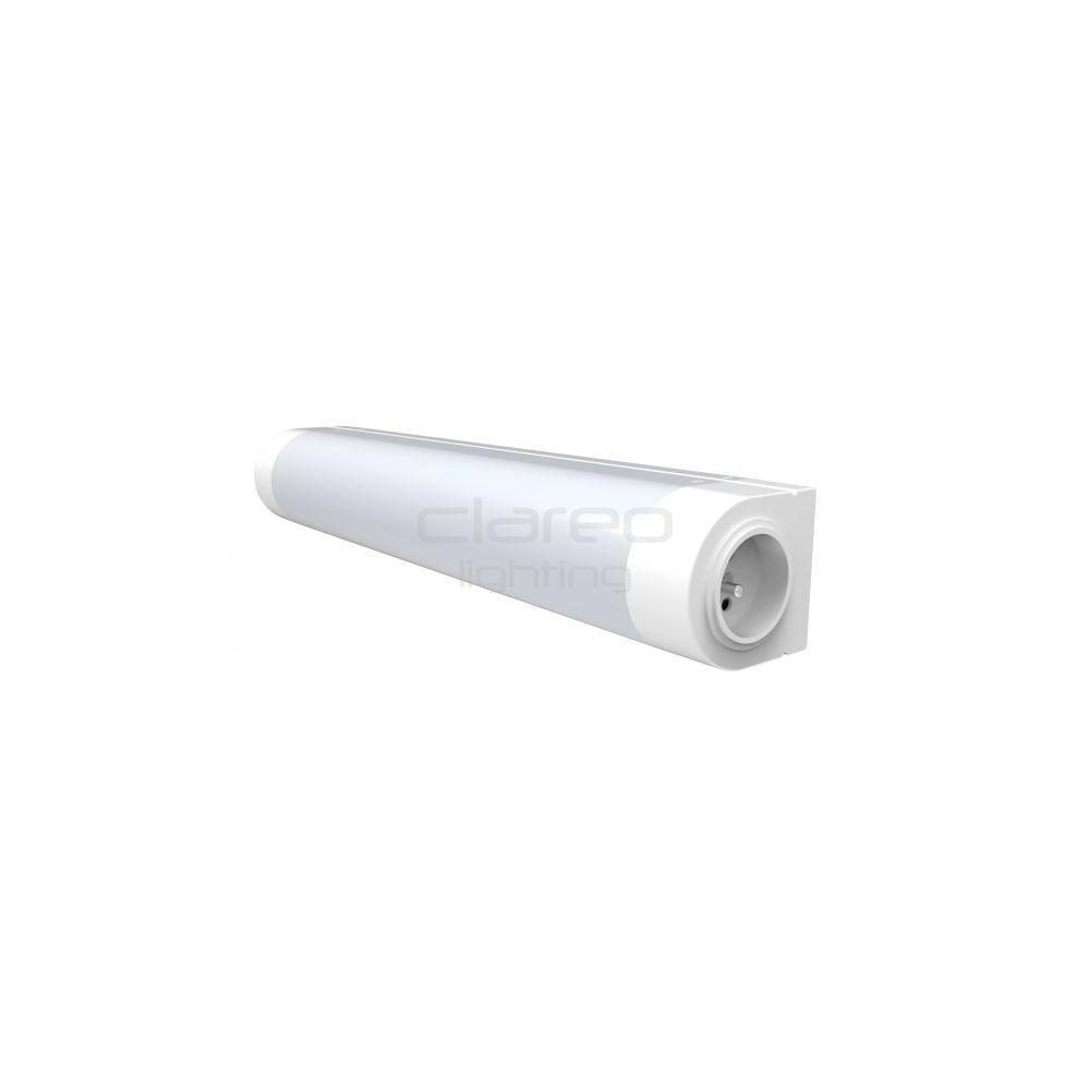 Badkamer LED-strip met schakelaar en stopcontact CLAREO 45cm 7W START