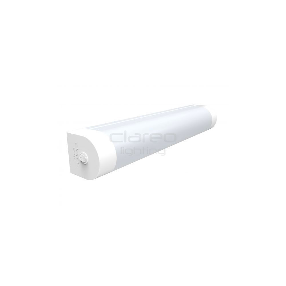 CLAREO 45cm 7W START Bathroom Light Bar with Switch and Socket