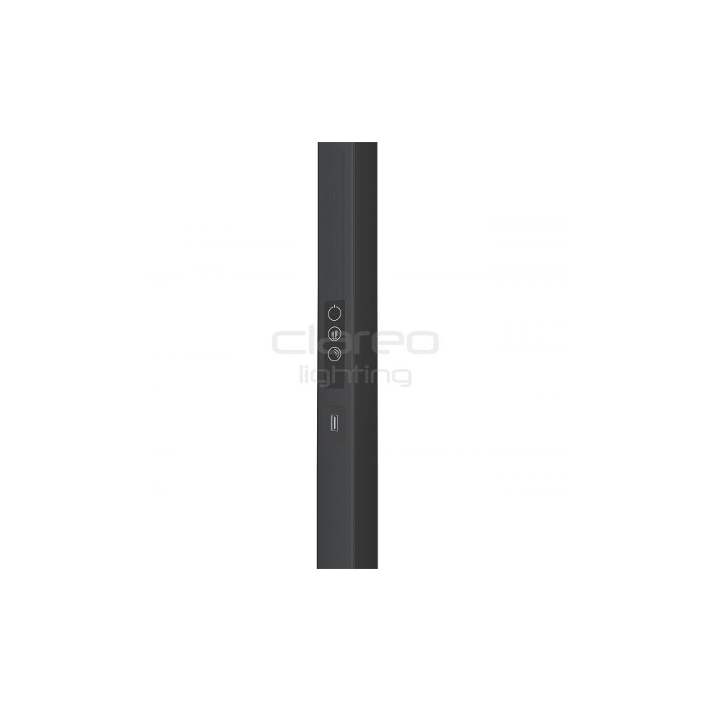 Zenith CLAREO 75W DESIGN Black Floor Lamp