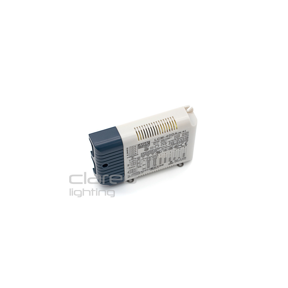 Driver DALI2/BP MEANWELL 350-1050mA 40W - LCM-40DA2