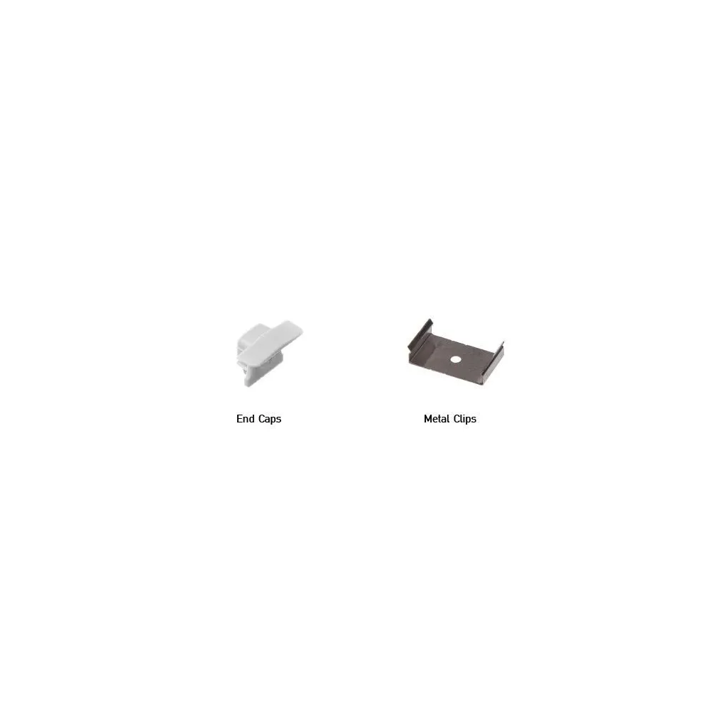 Accessoires pour profilé ZAMBELIS 17x14mm DESIGN Gris 20194-E