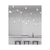 Base pour Suspension Modulable ZAMBELIS D155 100W DESIGN Blanc Sablé 19153 FS