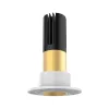 Goldener Ring für eingebautes Downlight ZAMBELIS mit Trimless-Zubehör S208 FS