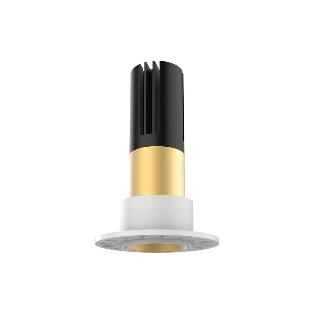Anneau Doré pour Downlight encastré ZAMBELIS avec Accessoire Trimless S208 FS