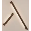 Draaibare Buitenwandlamp ZAMBELIS 12W IP54 DESIGN Donkerbruin E430 FS