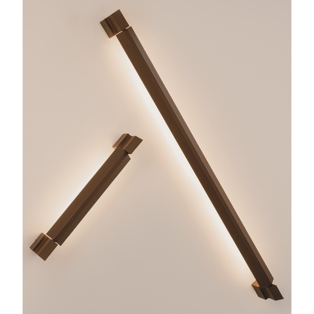 Draaibare Buitenwandlamp ZAMBELIS 12W IP54 DESIGN Donkerbruin E430 FS